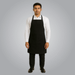 Essential kitchen apron Black