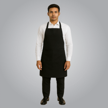 Essential kitchen apron Black