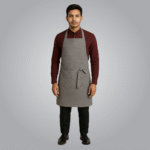 Essential kitchen apron Grey
