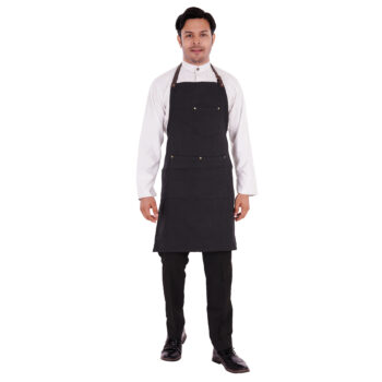 Classic Canvas Apron Black