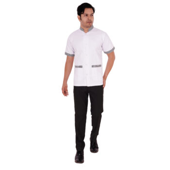 Kitchen Helper Uniform With Two Pocket Full Set