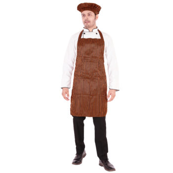 Lining Orange Color Aprons